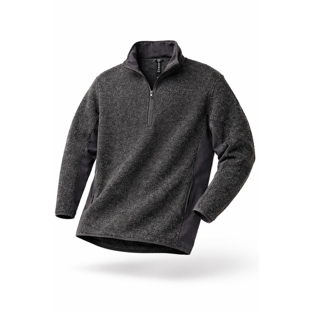 Lululemon Sherpa Pullover Sweater Mens XL Charcoal Wool Blend Gorpcore Techwear